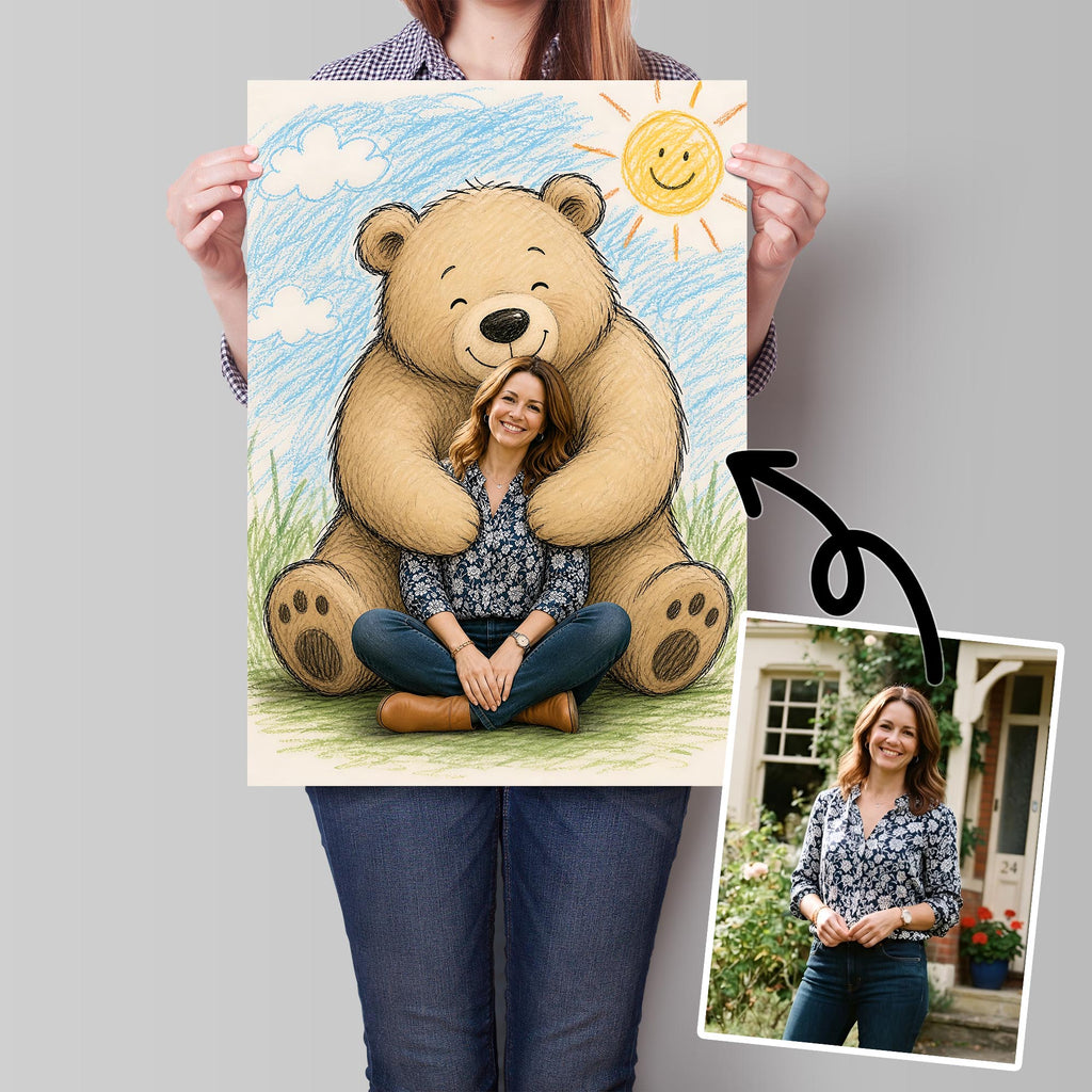 Bear Hug Image from your Photos