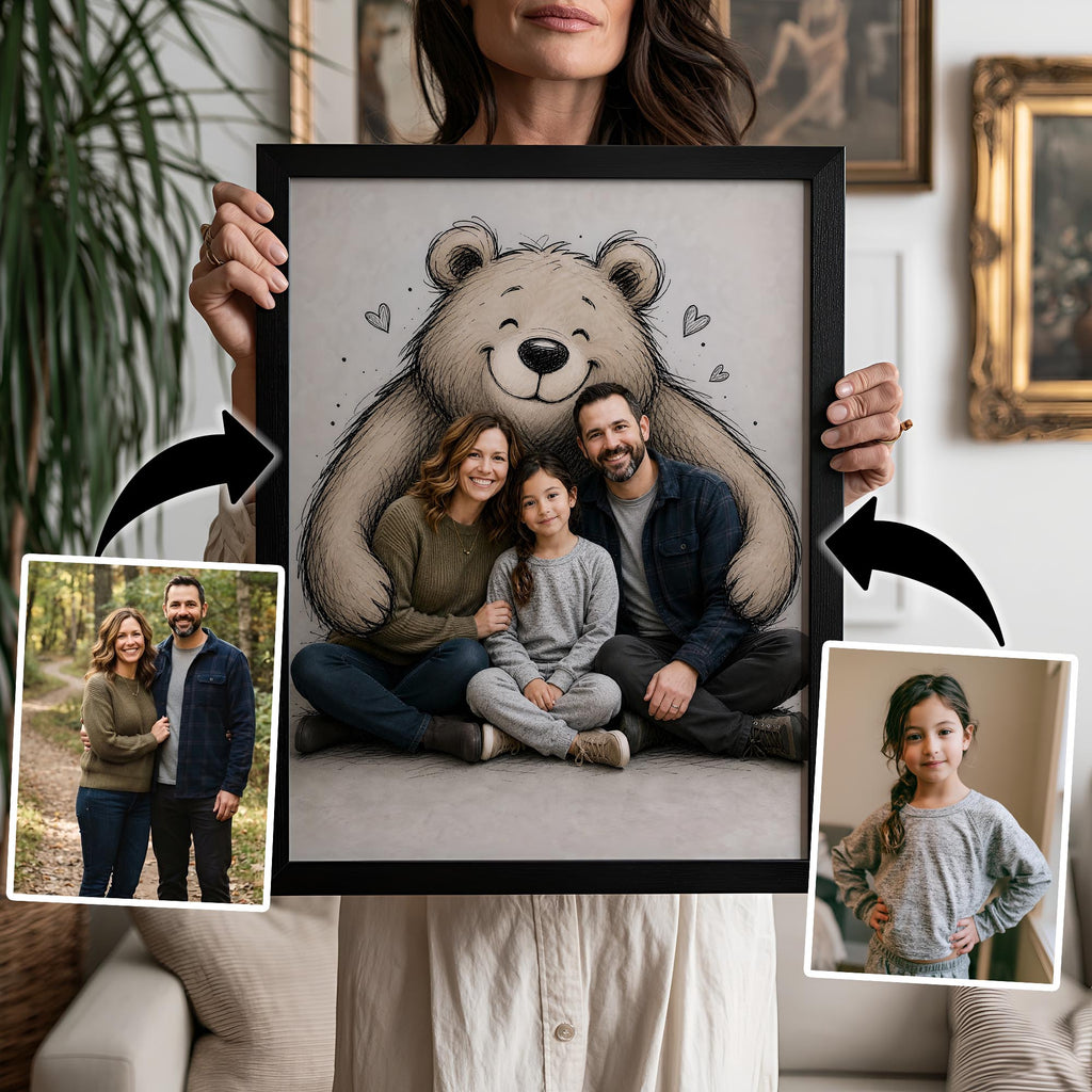 Bear Hug Image from your Photos