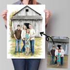 Color Illustration Portrait from your Photo