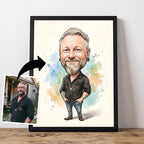 create a caricature drawing of people from your photos
