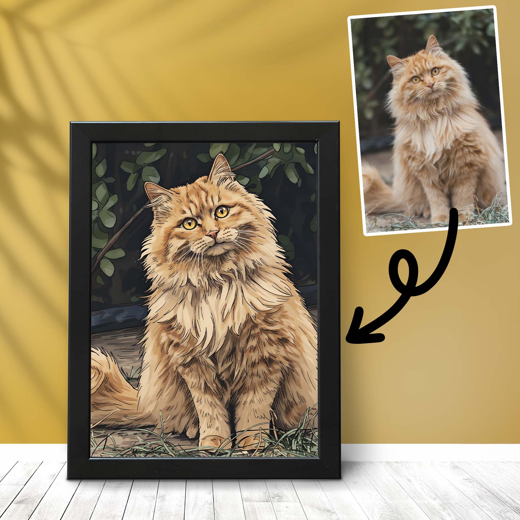 Comic Style Pet Portrait from your Photo