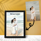 Color Illustration Portrait from your Photo