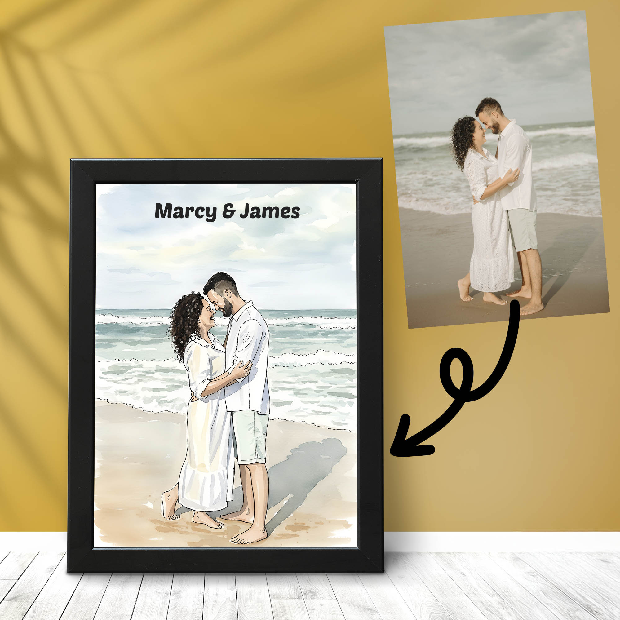 Color Illustration Portrait from your Photo