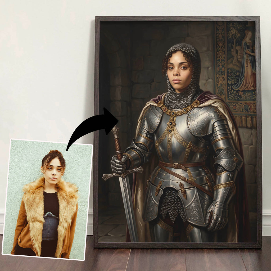Knights Painting from your Photos