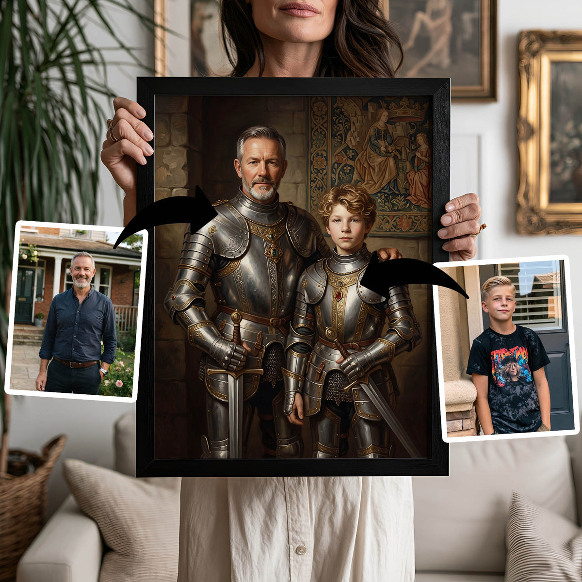 Knights Painting from your Photos