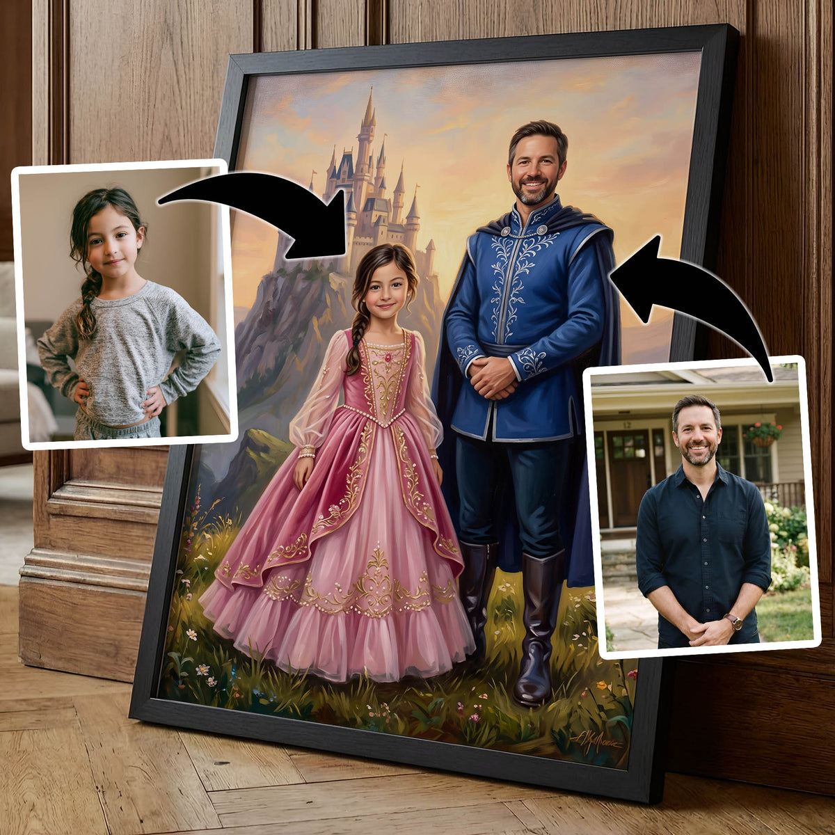Princess/Prince Painting from your Photos