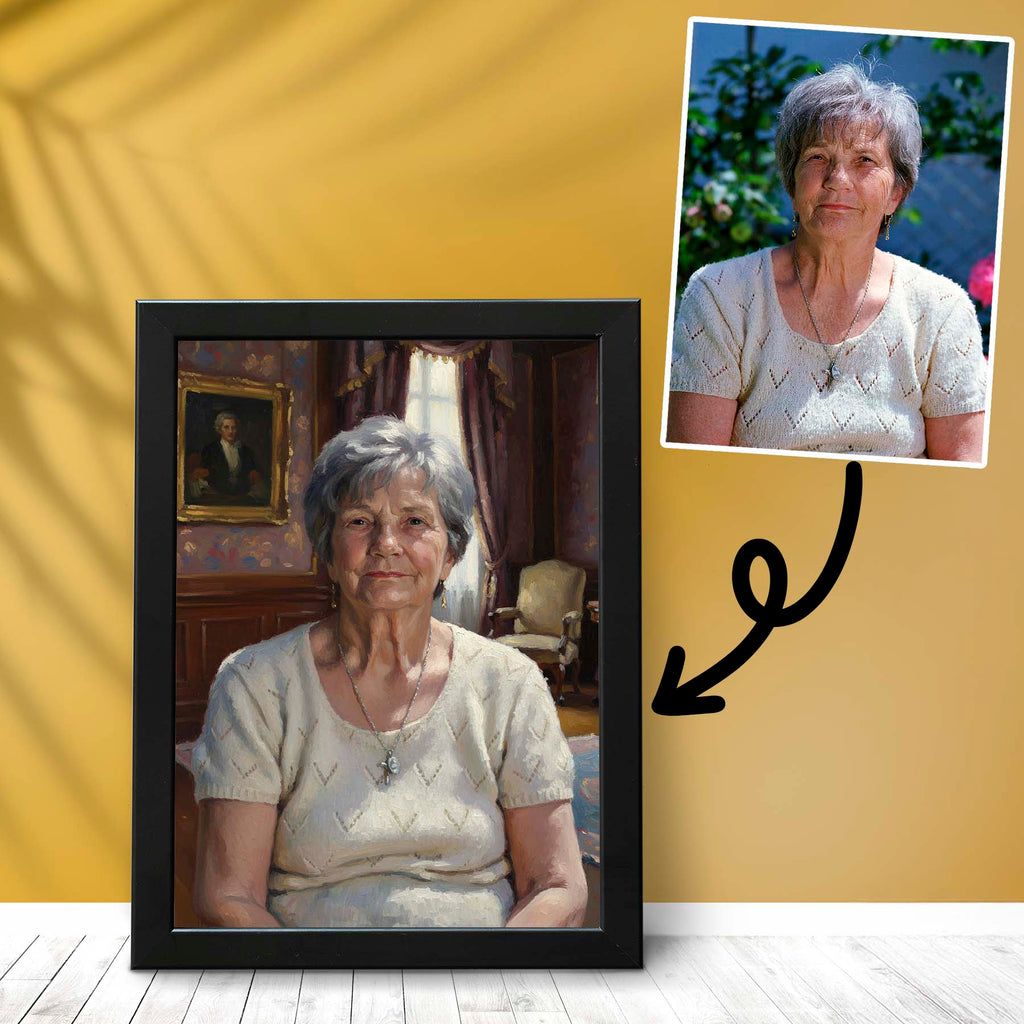 Oil Painting Portrait from your Photo
