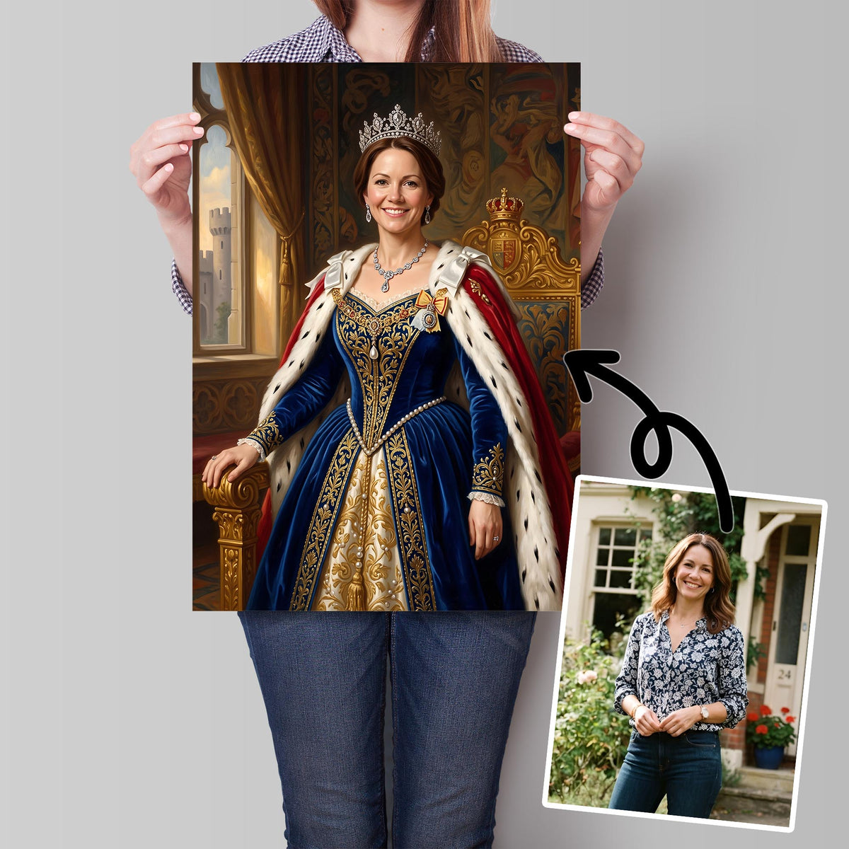 Royalty Painting from your Photos
