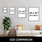 Color Illustration Portrait from your Photo (Landscape Orientation)