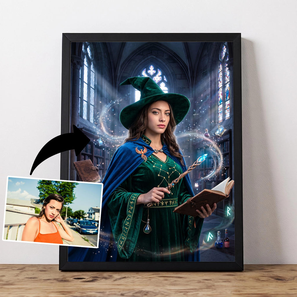 Create wizard images of people from your photos, Harry Potter style